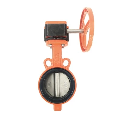 Katup Kupu-Kupu Tipe Worm Gear